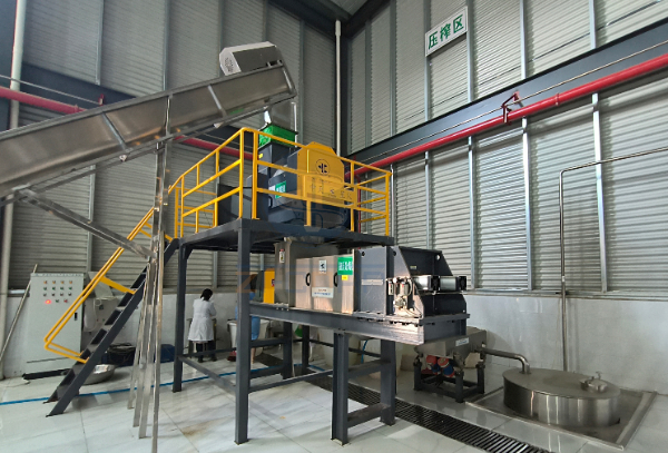 鮮姜破碎榨汁設備